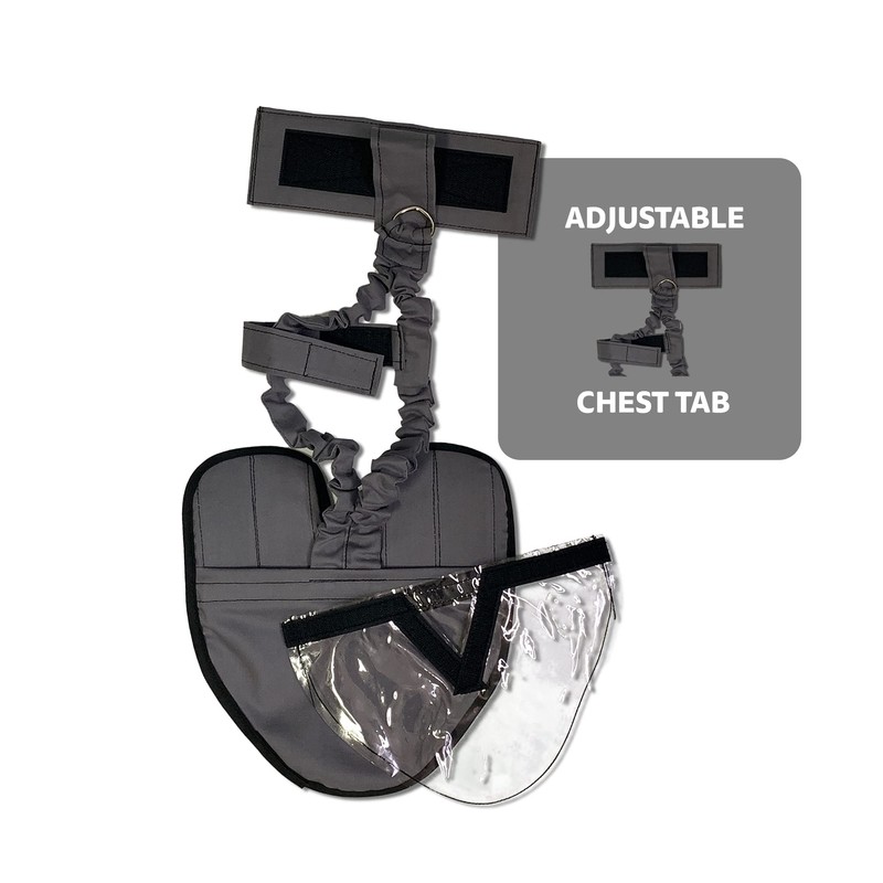 Hen Holster Wrap-Around Duck Diaper with Removable Liner and Adjustable