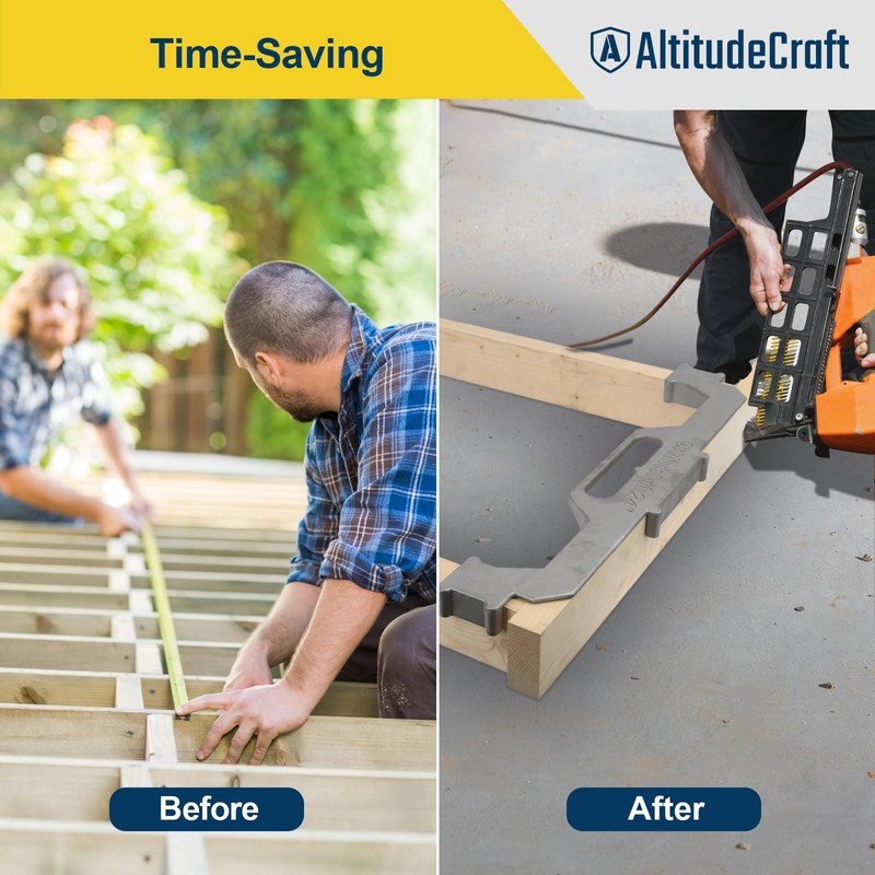 AltitudeCraft 24-Inch Framing Tools, 24″ Framing Stud Layout Tool, Stud