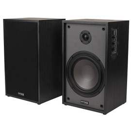 Dayton Audio Classic B65A Powered Bluetooth Bookshelf Speaker Pair Black
