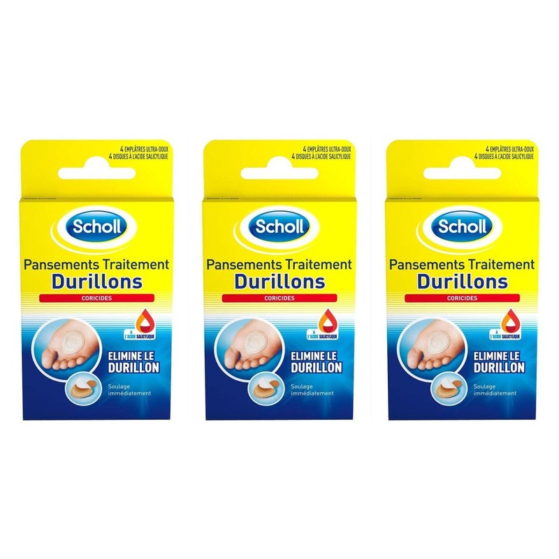 Scholl – Pack of 4 coricides Calluses – Pack of