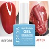 NIFEISHI Gel Polish Remover, (3pcs) Gel Nail Polish Remover, No Need for Foil, Quick & Easy Polish Remover In 3-5 Minutes, No Need Soaking Or Wrapping-0.5floz