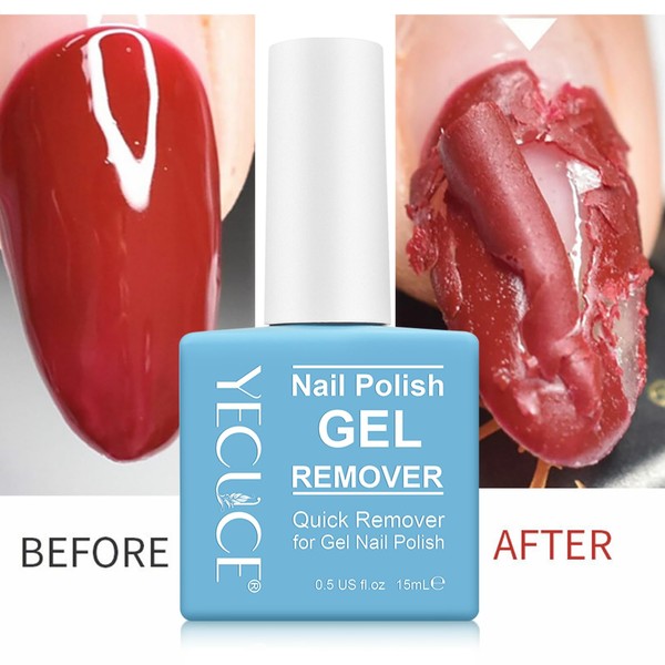 NIFEISHI Gel Polish Remover, (3pcs) Gel Nail Polish Remover, No
