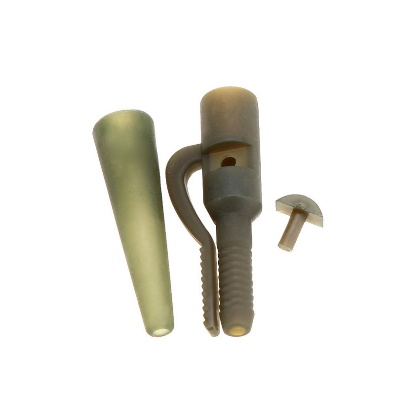 Docooler 50 Sets Outdoor Safety Lead Clips Carp Fishing Equipment