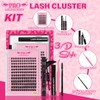 Lash Clusters Kit 3D Style Eyelash Clusters Kit with Lash
