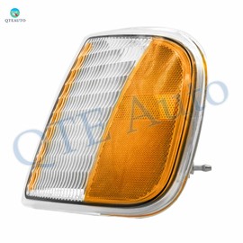 PM AUTO Turn Signal Lamp Replacement for 1997-2003 Ford F-150 Without bulb(s) Headlight Assembly Pair Faros Delanteros