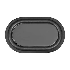 sourcing map Radiator Vibration Plate Loudspeaker Passive Subwoofer Vibration Membrane 80 x 50 mm