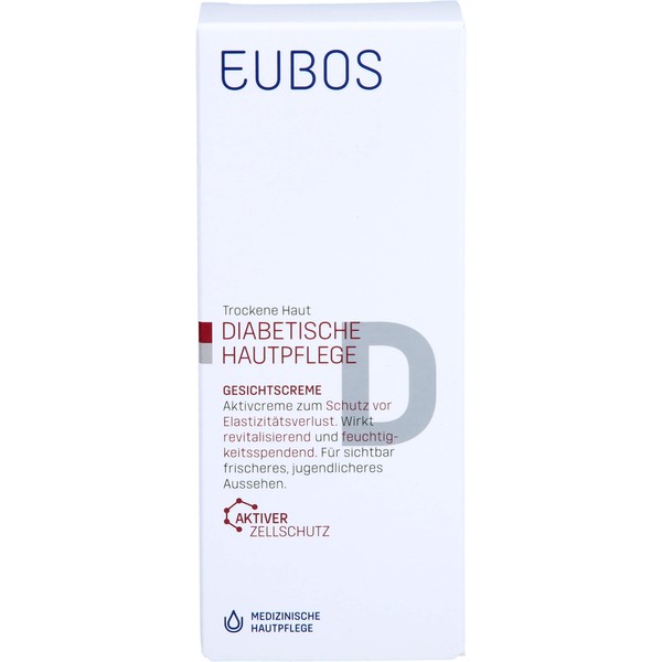 EUBOS DIABETES HAUT Gesicht, 50 ml CRE