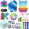 30PCS Sensory Toys Push Bubble Toy Decompression Toys Set for