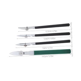 Operitacx 4Pcs Adjustable Line Drawing Pen for Artists and Students Ergonomic Design for Watercolor Masking Fluid Precise and Curves for Comics and Illustrations