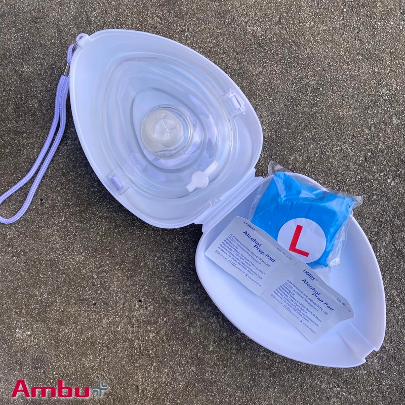 Kemp USA Ambu Medical Supplies & Equipment CPR Mask Kit