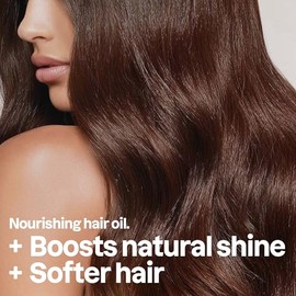ATTITUDE Aceite nutritivo para el cabello, control del encrespamiento, aumento del brillo, complejo de aceite vegano para cabello suave y liso, a base