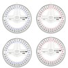 4 Pieces 360 Degree Angle Finder with Swivel Arm for