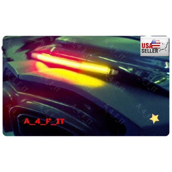 JDUBZ Honda CBR LED Brake Light BAR Integrated Turn Signals