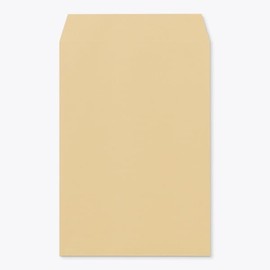 6 Square Kraft Envelopes/Brown Envelopes, 85g/m, A5 Size, Non-shaped, Taped, One Touch, 10 Sheets