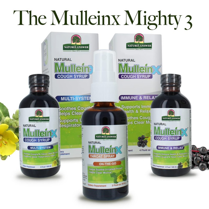 Nature's Answer Nature's Answer Mullein X Throat 2 Ounce Spray