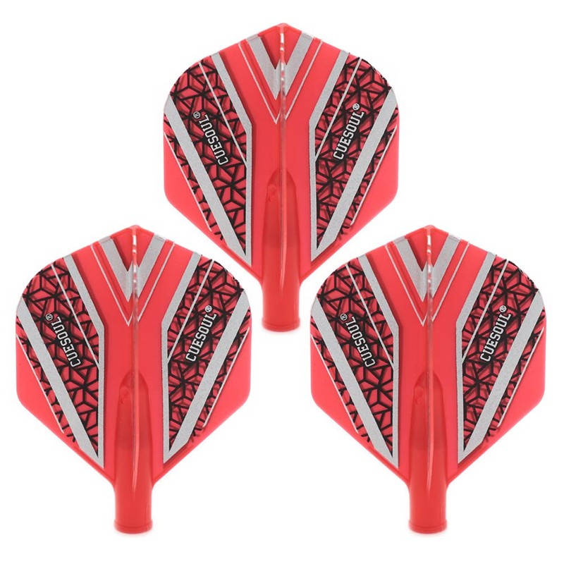 CUESOUL AK4 Flight Heat Transfer Standard Shape Flight, Red Base