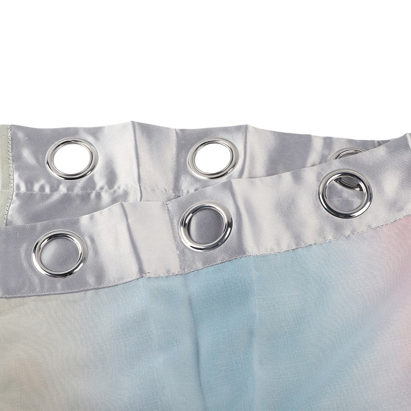 Double Layer Hollow living Room Dedroom Polyester Window Shading Drape