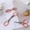 Yolev 3 Pieces Small Scissors Foldable Travel Scissors Stainless Steel