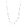 LeCalla 925 Sterling Silver Italian 6.5-MMPaperclip Link Chain Necklace for