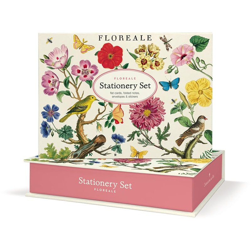 Set de papelería Cavallini, Floreale (SS/FLOR)