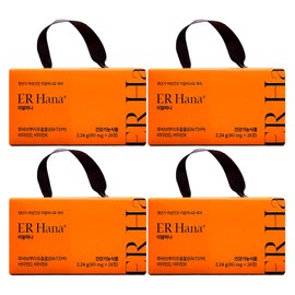 Menopausal Women Ealhana 80mg 4 boxes ERr731 Rhubarb Root Extract / 갱년기 여성 이알하나 80mg 4박스 ERr731 루바브뿌리 추출물
