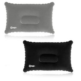 Vidacharmy 2 x Soft Inflatable Pillows, Ultralight and Portable Small Pillow for Travel, Travel Pillow, Neck Pillow - 34 x 22 cm