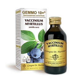 Dr Giorgini Integratore Alimentare, Mirtillo Nero Gemmoderivato Concentrato Liquido Analcoolico - 100 ml