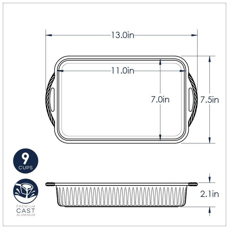 Nordic Ware Procast 7x11