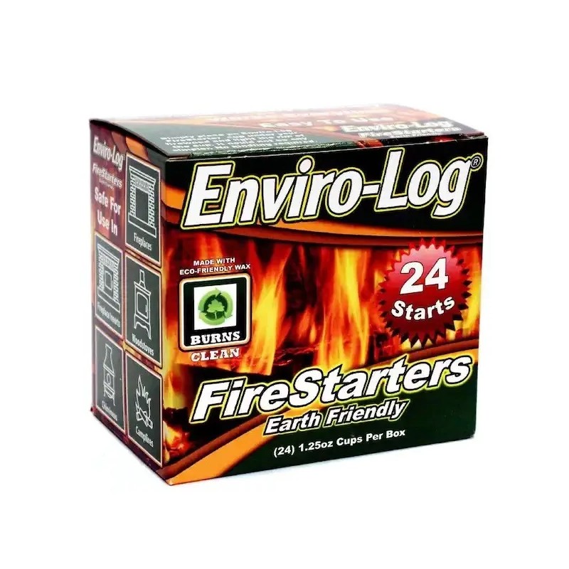 Enviro-Log Environment Friendly Firestarters 2 PACK (48 firestarters)