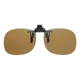 OHKEI OPTICAL BV-21 Eroico Clip-On Binocular Type Polarized Light Brown