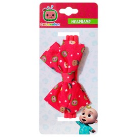 LUV HER Baby Accessories Adorable CocoMelon Baby Headband Bows Soft Elastic Newborn Girl Essentials