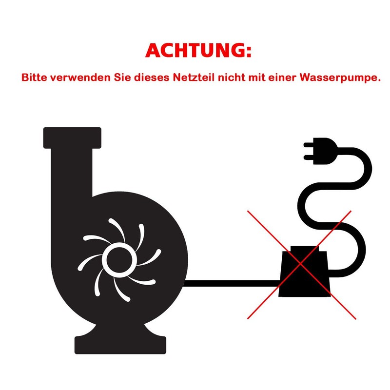 12V AC Power Supply/Transformer AC/AC Waterproof IP67 for Outdoor Use