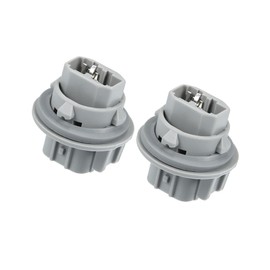 ACROPIX Turn Signal Pointer Light Bulb Socket 33302S5AA01 for Acura RDX 2007-2015 Plastic Gray (Set of 2) Car Parts
