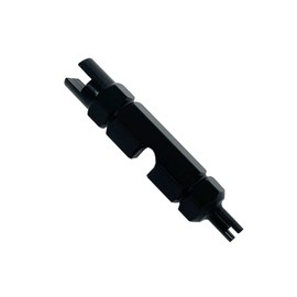 ZUFECY Bike Valve Core Remover Tool, Presta &Schrader Valve Cores for Tubeless Cycling Tires (Black)