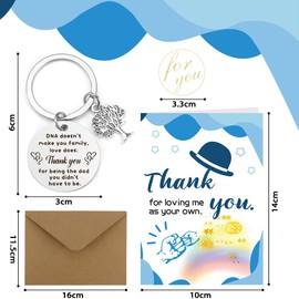 Step Dad Gifts, Step Dad Father's Day Gifts, Step Dad Kyering, Step Dad Fathers Day Card, Gifts for Stepdad, Stepdad Gifts, Stepdad Fathers Day Card, Step Dad Christmas Gifts