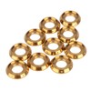 UHDFBDHF 10Pcs Titanium Flange Washer M5 M6 M8 M10 Spacer