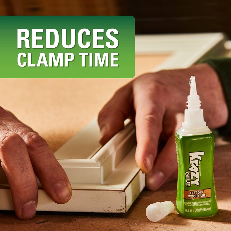 Krazy Glue, Fast Dry Wood Glue, 30 g