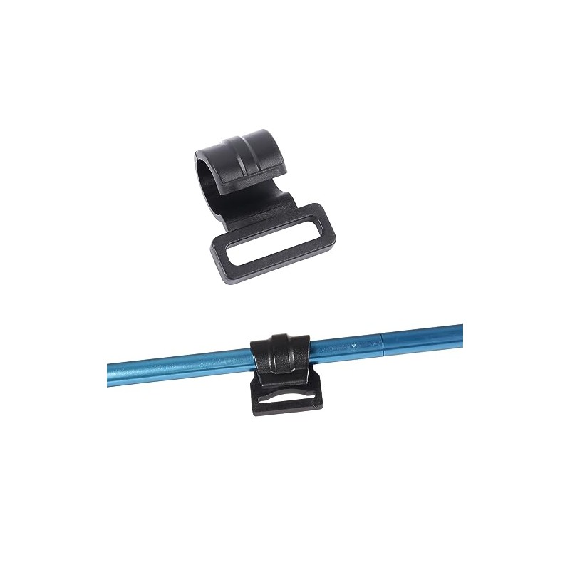 Tent Pole Clips, C Clips for Tent, Tent Pole Attachment