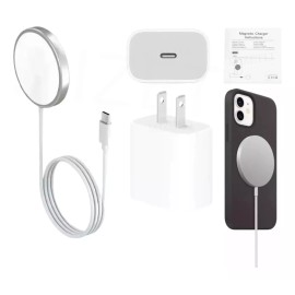 MIZETLI  Cargador 20w Carga Rápida, Cargador Inalambrico 15w