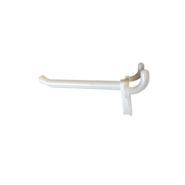 2" White Plastic Pegboard Hooks - White Pegboard Hooks 2 Inch - Plastic Hooks for Pegboard - White Plastic Peg Hooks 2 Inch Pegboard Hooks - Plastic Peg Board Hooks Peg Board Attachments (20)