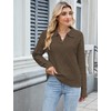 ZAFUL Pull Over Sweaters for Women Fall Soft Lightweight Cable