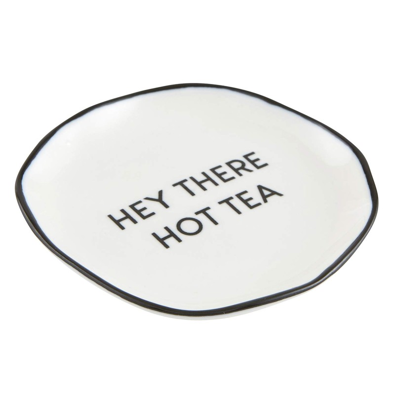 Santa Barbara Design Studio SIPS Drinkware Ceramic Tea Bag Rest,