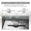 XQK Waste Drain Tool for 3 Tier Sink in Commercial