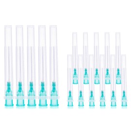 21 Gauge 1 Inch Luer Lock Luer Slip Dispensing Needle Accessories, Individually Packaged, 100Pack