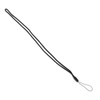 10pcs Neck Lanyard Black Polyester Badge Holder for Students Staff
