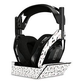 MightySkins Glossy Glitter Skin Compatible with Astro A50 Wireless Headphones + Base Station (Gen 4) - Raining Cats | Protective, Durable High-Gloss Glitter Finish | Easy to Apply | Made in The USA