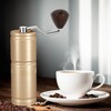 DACLL Manual Coffee Grinder with Numerical External Adjustable Setting, Capacity