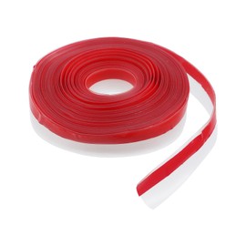 Pastlla Waterproof Rubber Weather Stripping Door Seal, Windows and Doors Gap Sealing Soundproof Windproof Heat-insulating Strips for 1-15 mm Gaps Sealing, 394" Total length, 1" Width, Transparent