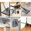 ShinyDew Wall Cleaner Mop with 98" Long Handle & Washable