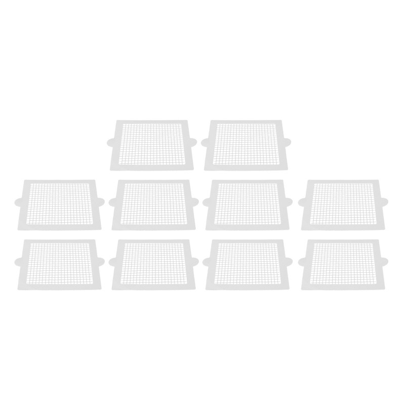10pcs Disposable Hair Catchers Multipurpose Efficient Quadrate Waterproof Strong Adhesive